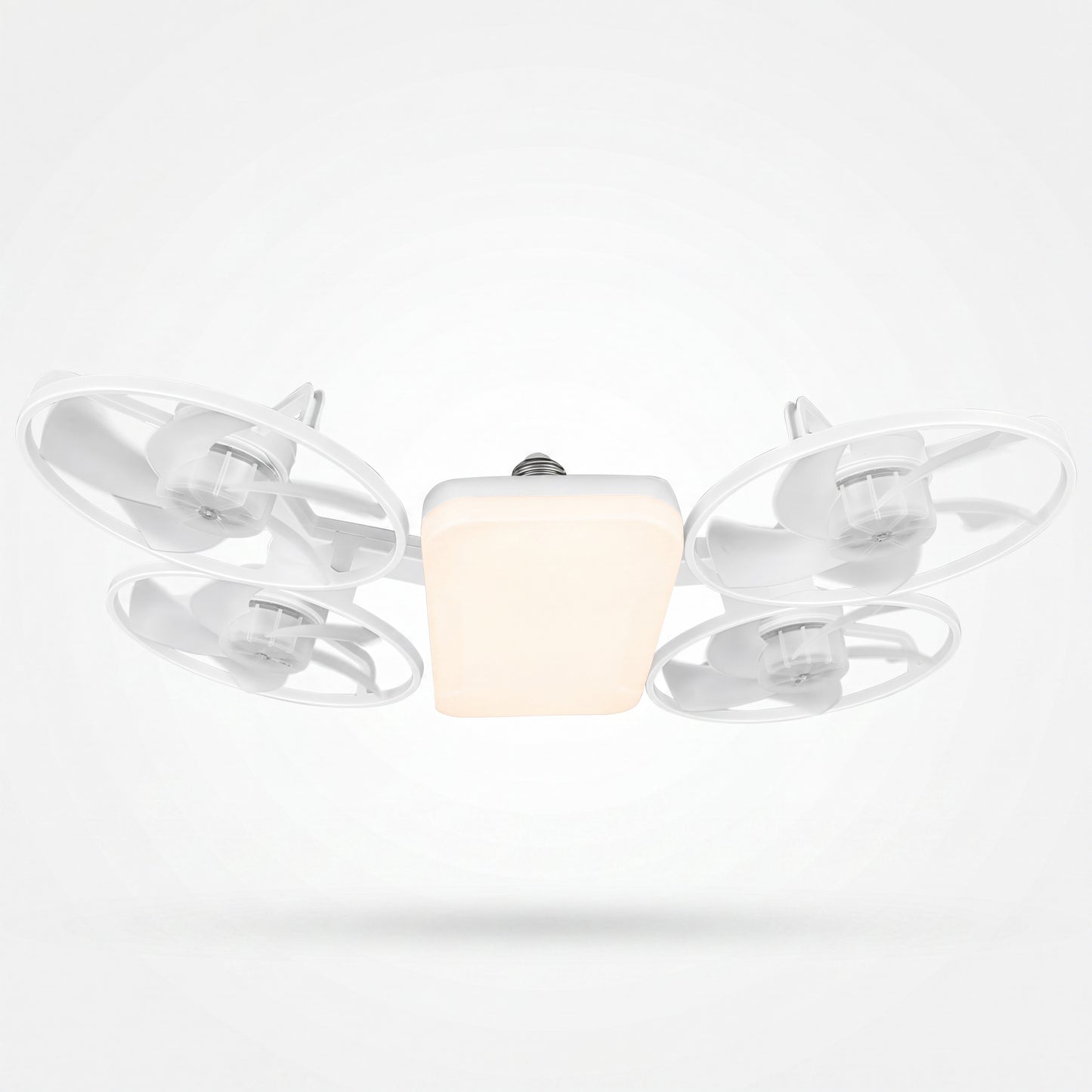 Le AetherFlow™ – Plafonnier ventilateur LED 2-en-1